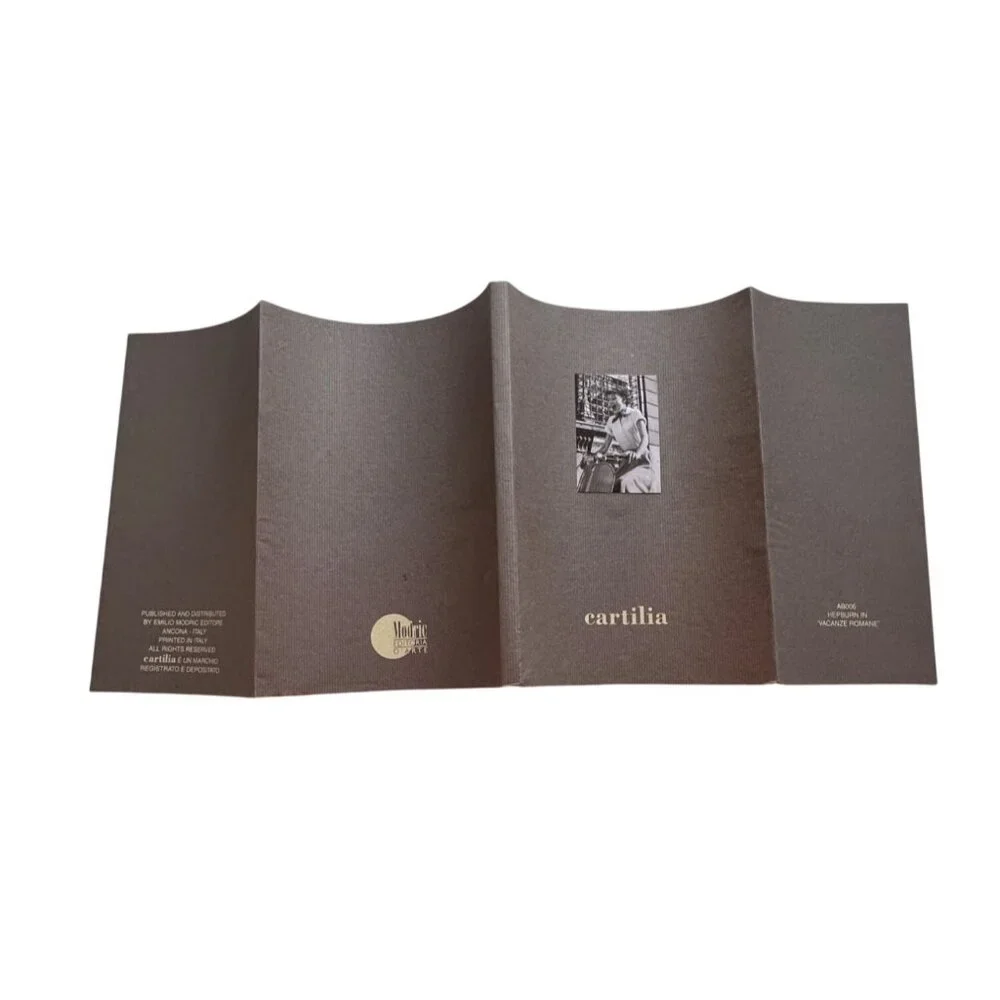 Cartilia Audrey Hepburn Roman Holiday Italian Design Notebook